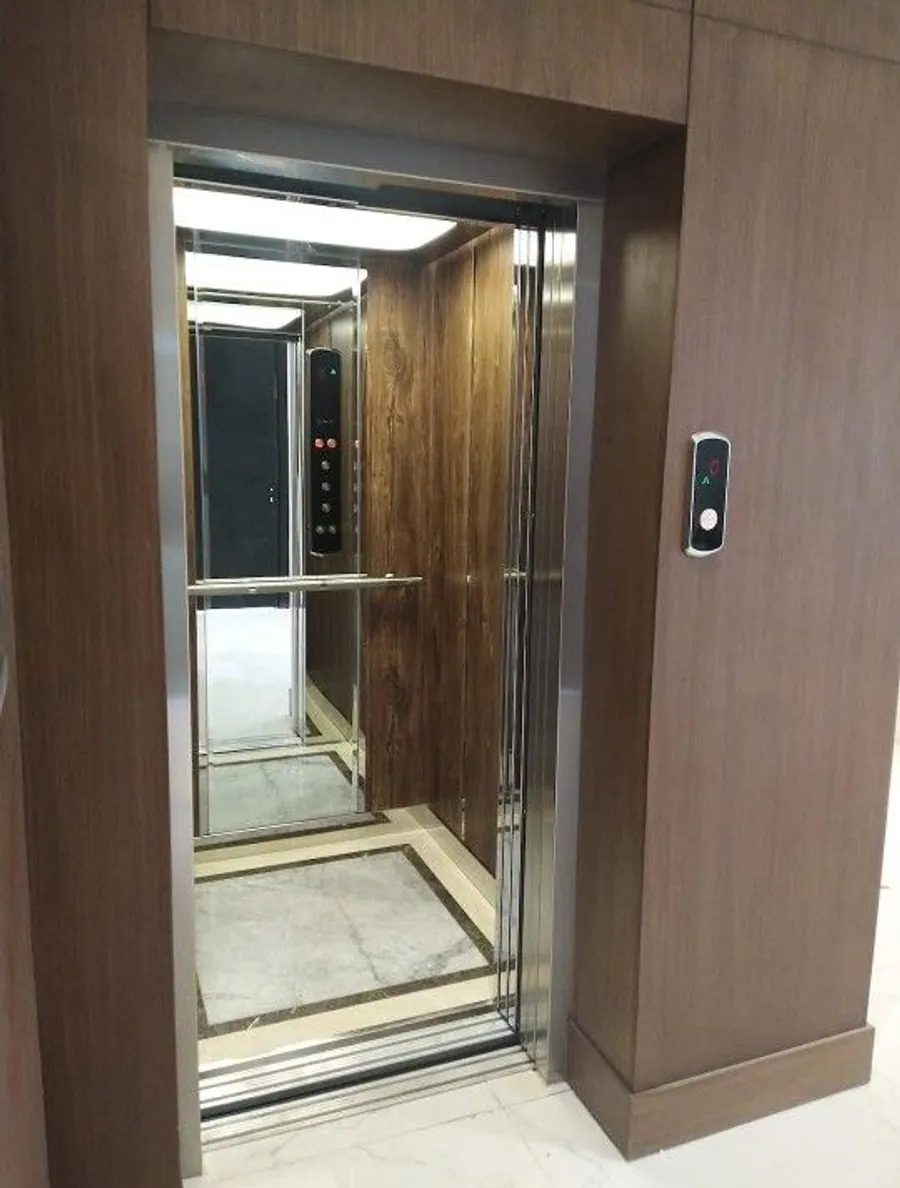 Metalux Pro residential elevator installed in a modern home